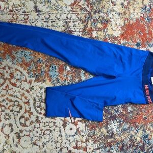 Nike Kids Vibrant Blue Leggings